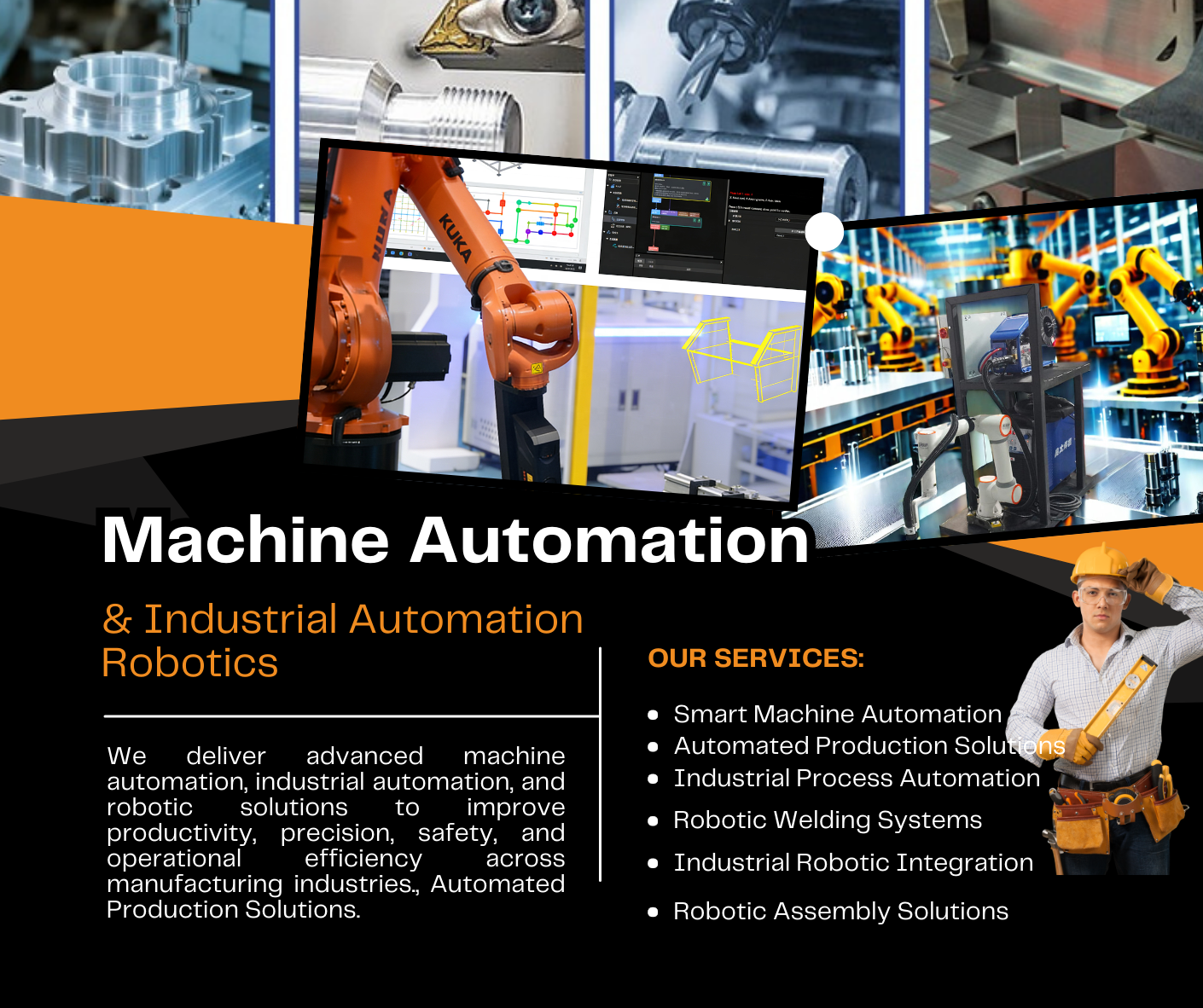 Machine Automation, Industrial Automation & Robotic Welding: Advancing Smart Manufacturing