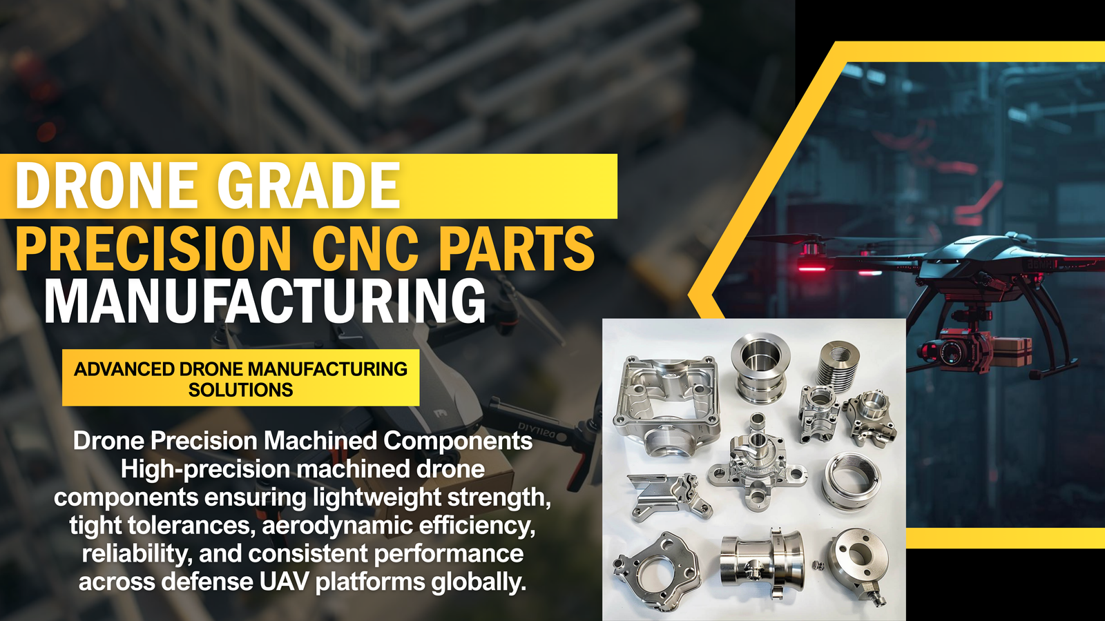 Drone & UAV Precision Components