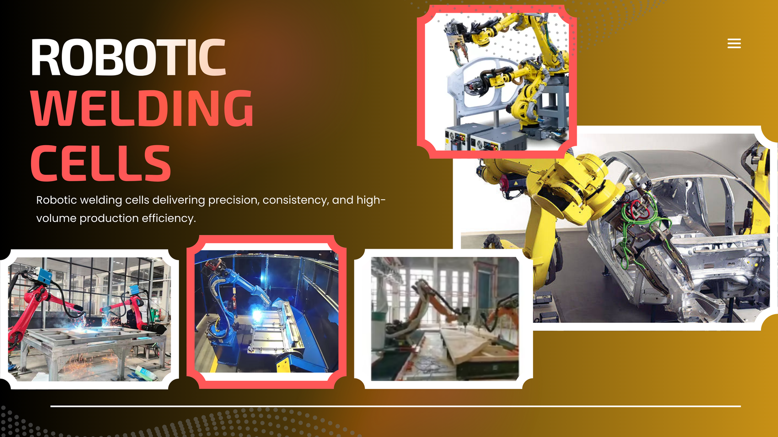 Robotic Welding Cells