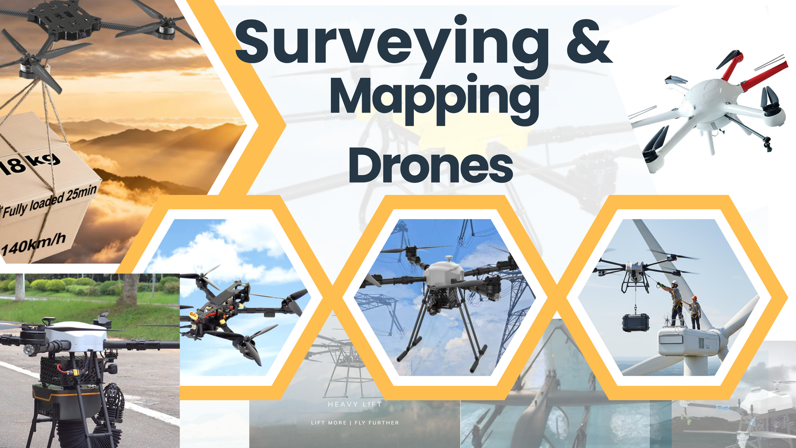 Surveying and Mapping Drone