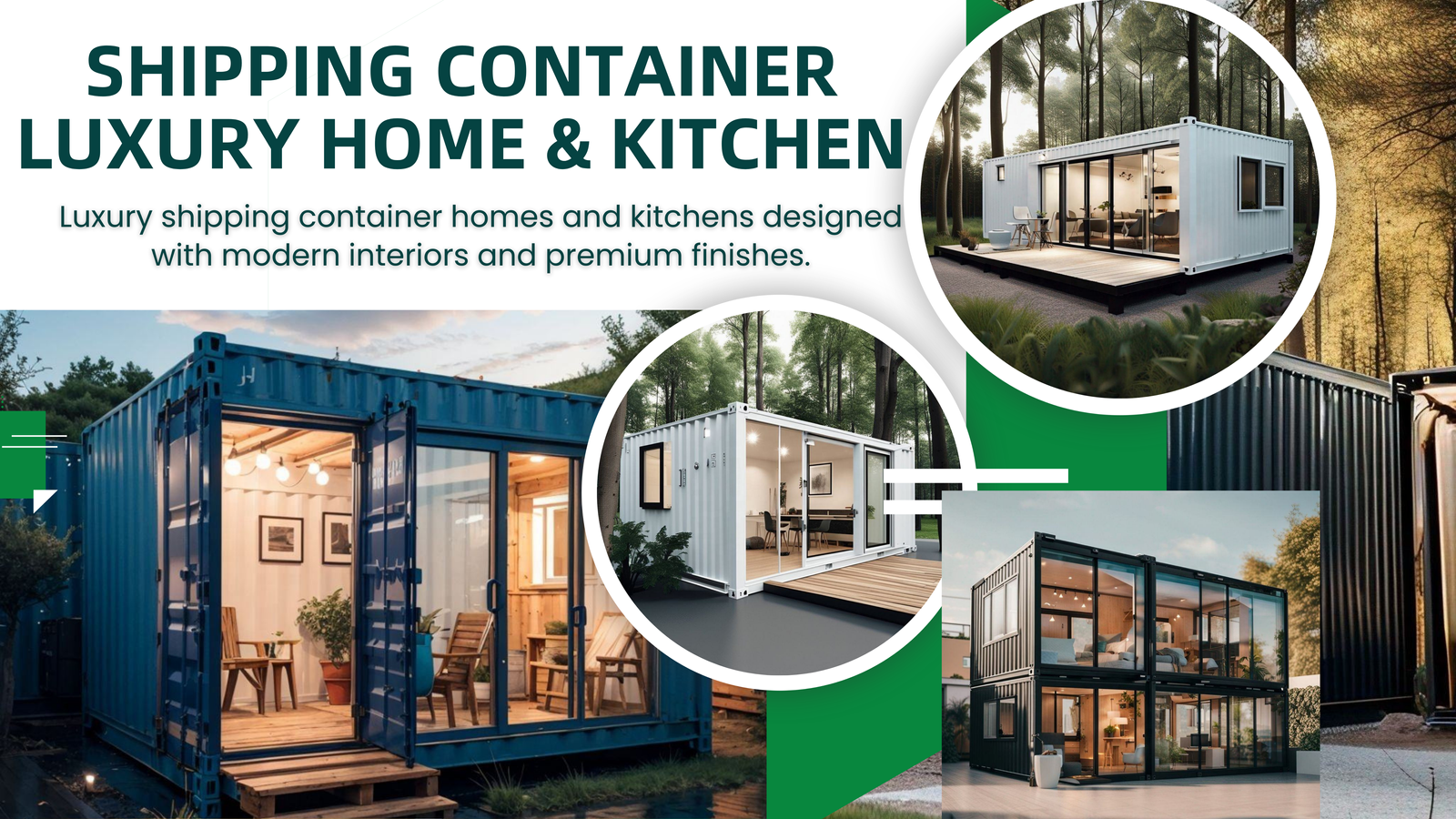 High-quality container villas and prefab buildings for modern lifestyles.